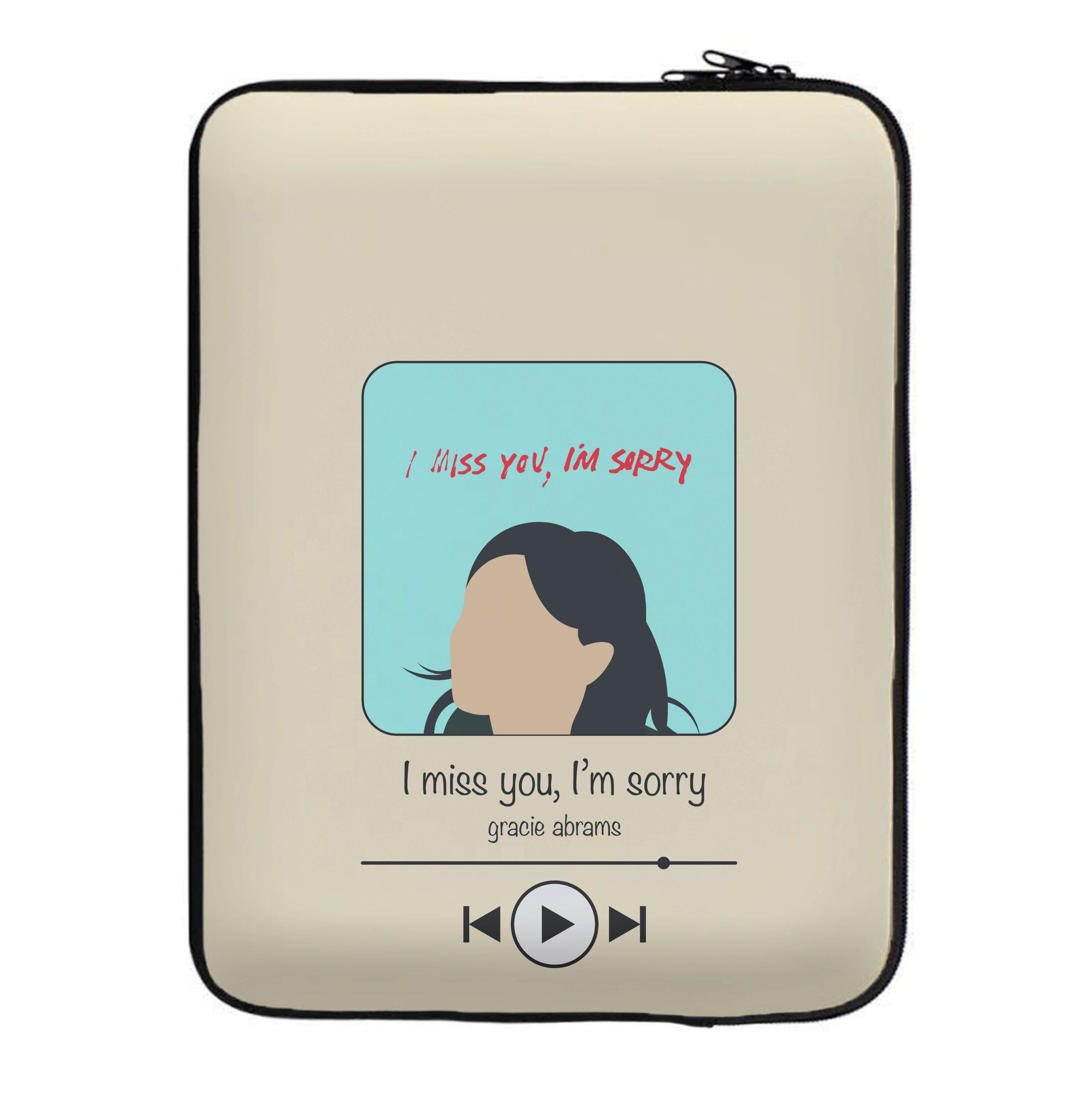 I Miss You - Abrams Laptop Sleeve