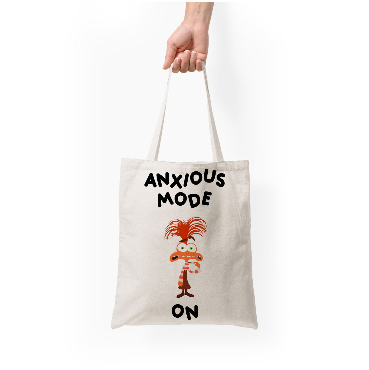 Anxious Mode On - Inside Out Tote Bag