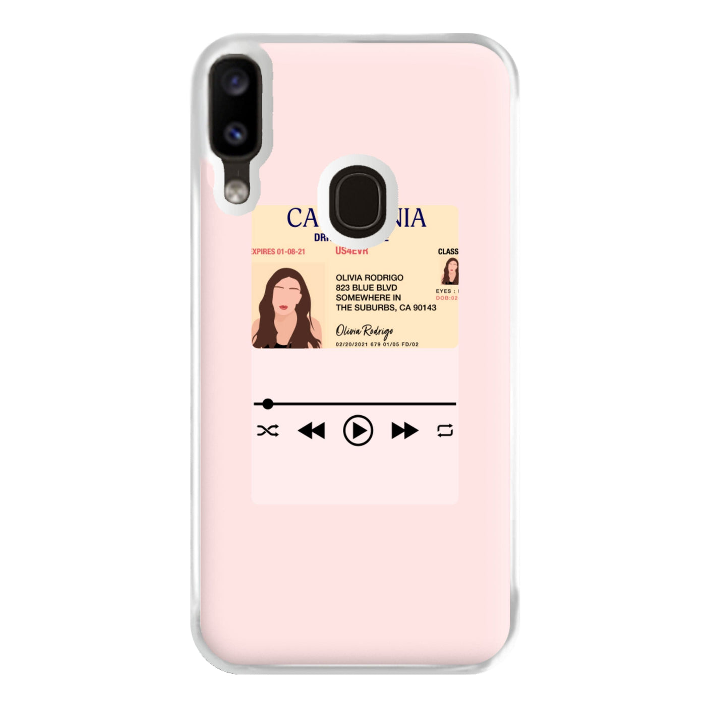 Drivers License - Olivia TikTok Phone Case