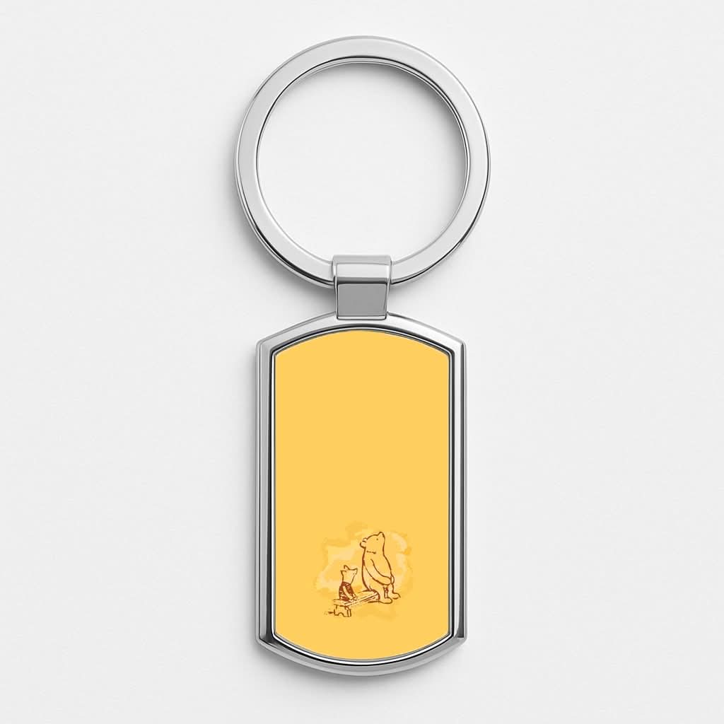 Winnie & Pig Luxury Keyring