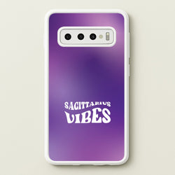 Sagittarius Vibes Gradient Zodiac Galaxy S10 Case