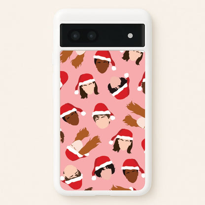 Christmas Stranger Crew Pattern Google Pixel 6a Case