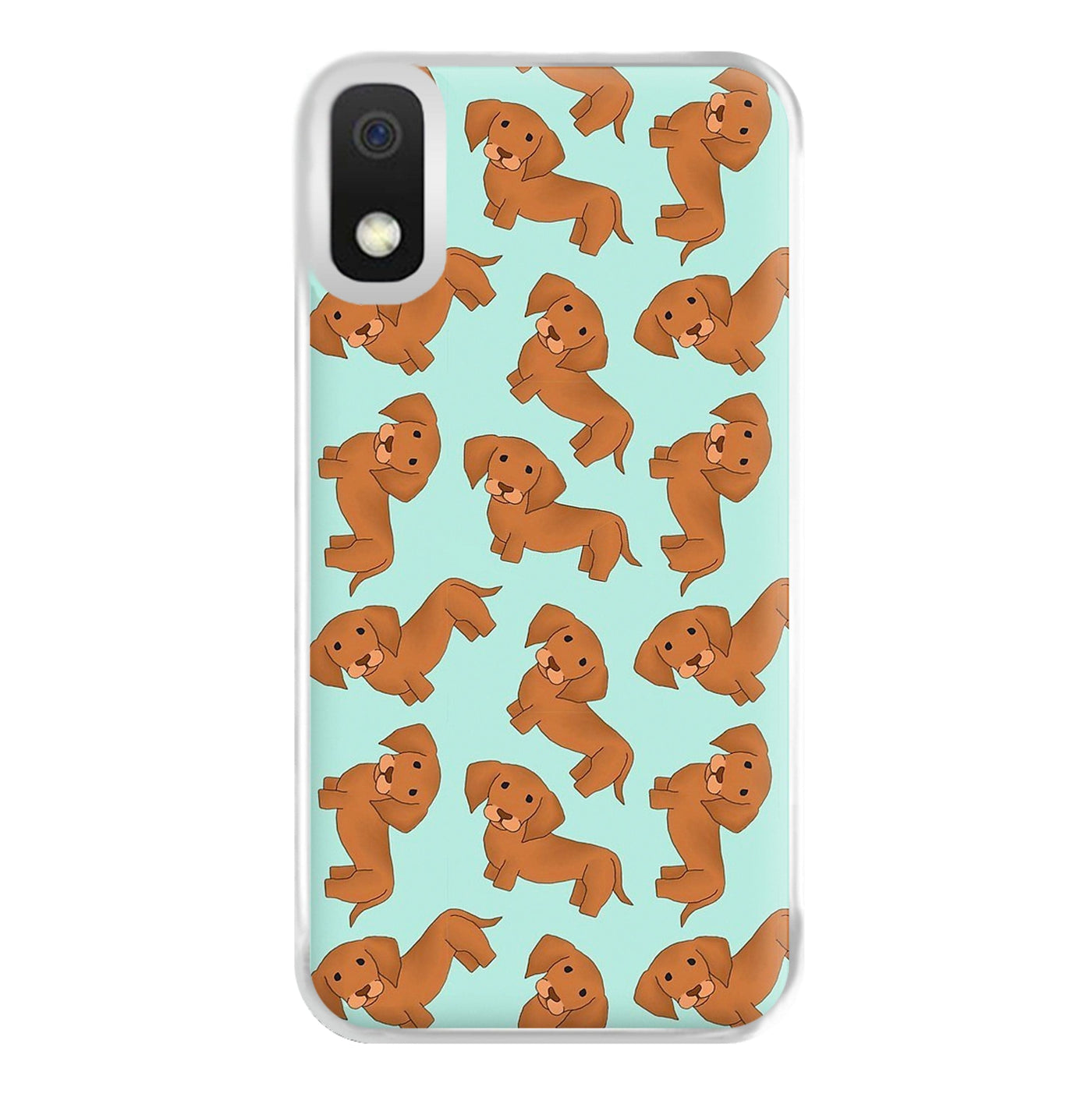 Sausage Dog Pattern Phone Case