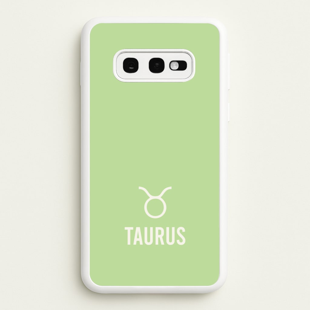 Taurus Pastel Zodiac Galaxy S10e Case