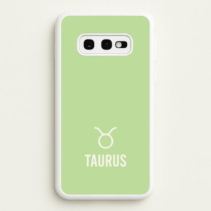 Taurus Pastel Zodiac Galaxy S10e Case