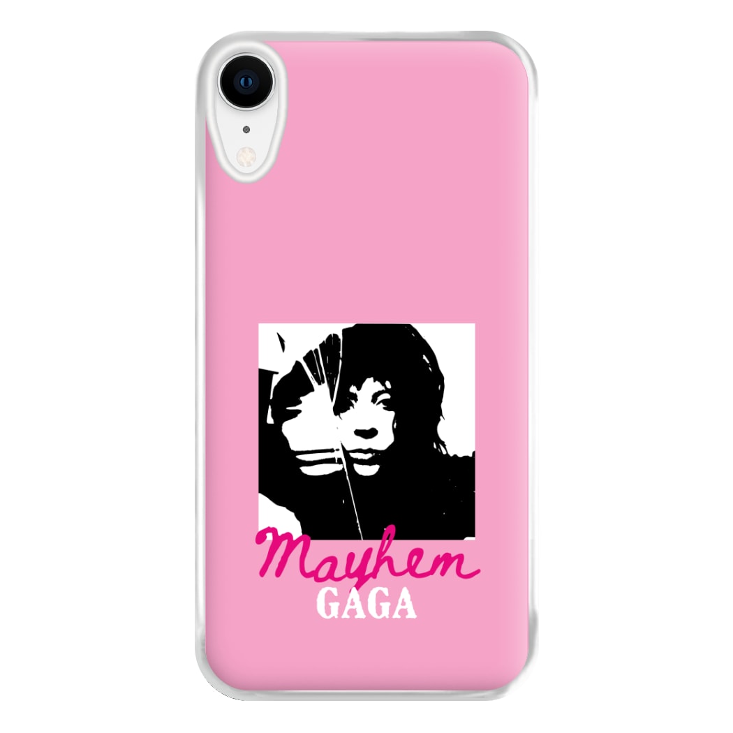 Pink Mayhem Gaga iPhone XR Case