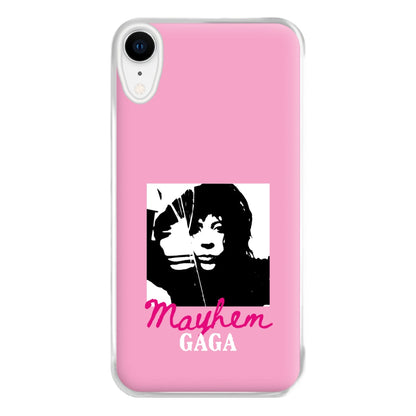 Pink Mayhem Gaga iPhone XR Case