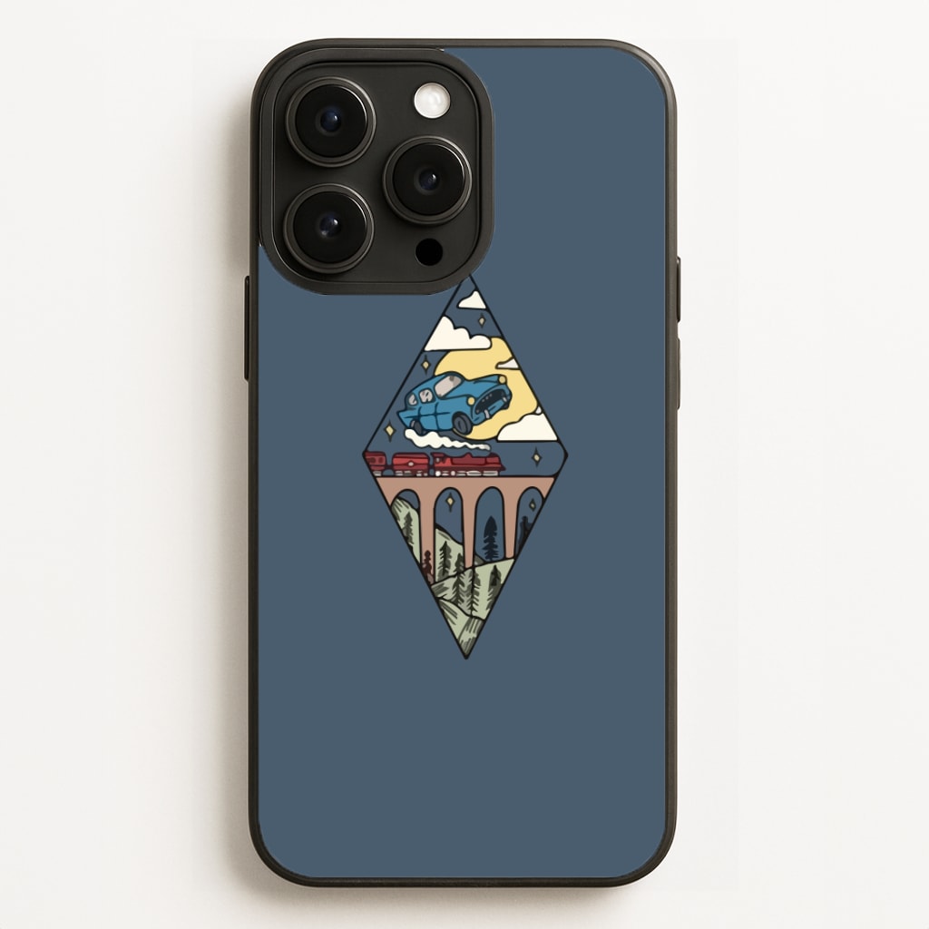 Flying Car Phone Case for iPhone, Samsung Galaxy and Google Pixel