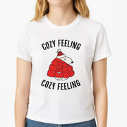 Cozy Feeling Cartoon Beagle Puffer Jacket T-Shirt 3
