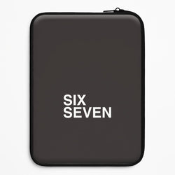 6 7 Black Universal Laptop Sleeve