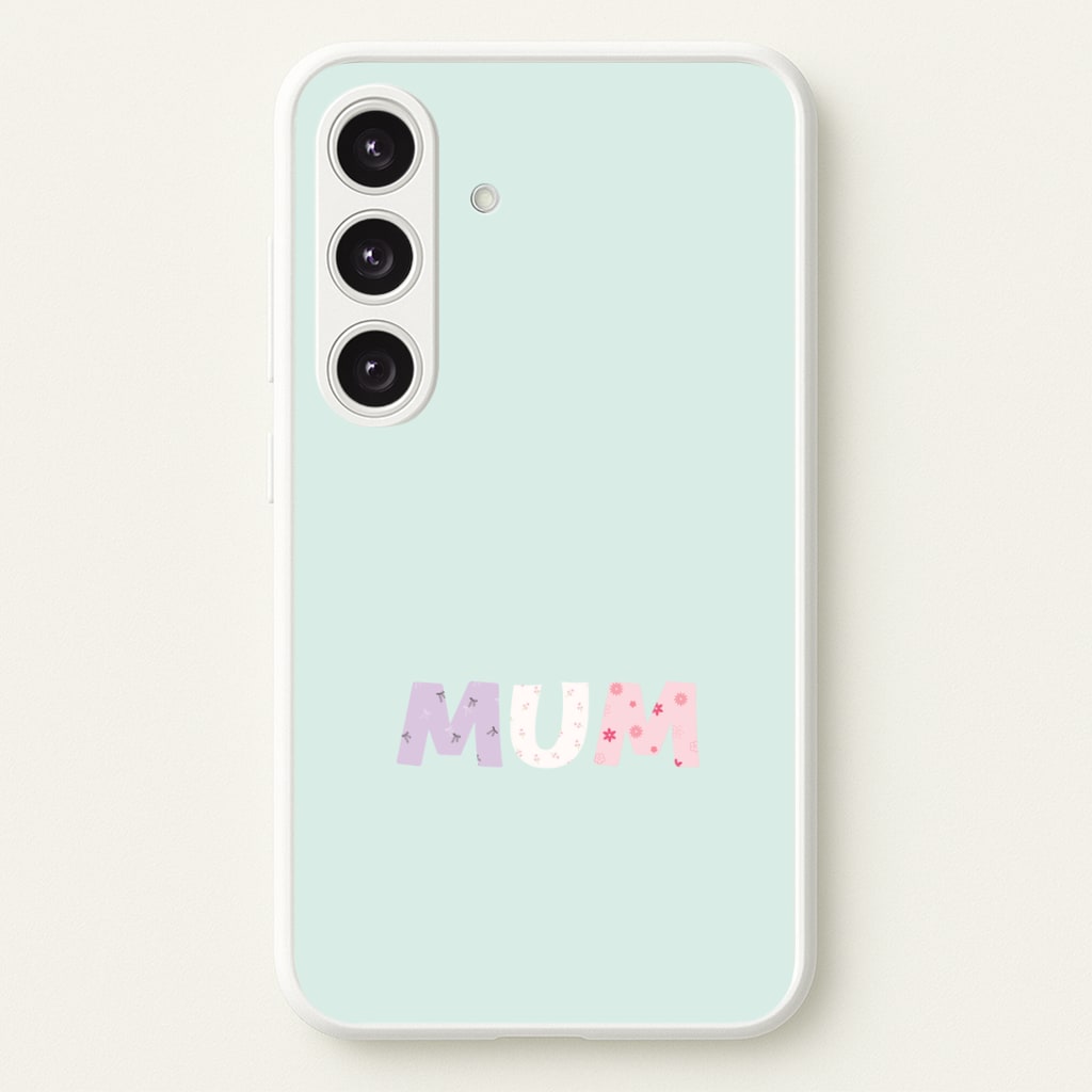 Mum Patchwork Galaxy S24 Plus Case