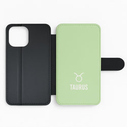 Taurus Pastel Zodiac Flip Phone Case