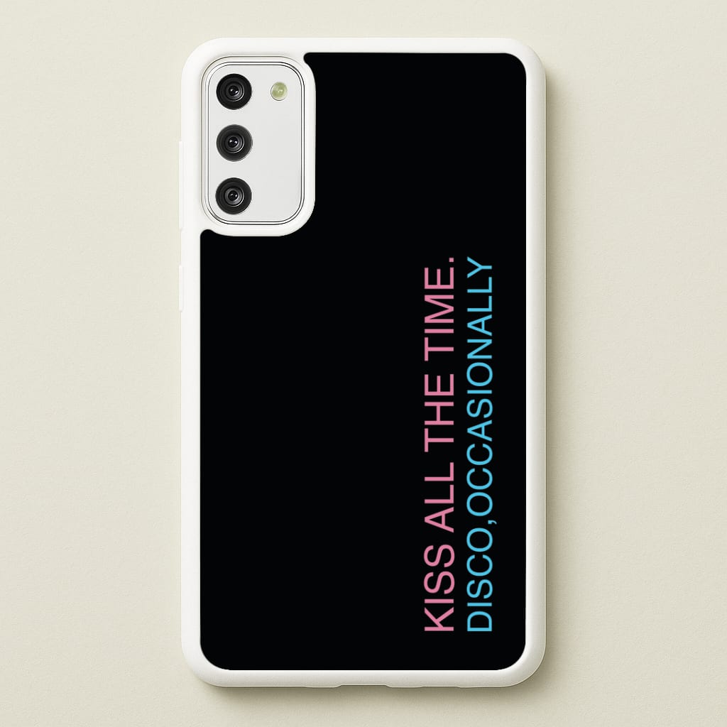 Disco Occasionally Text Galaxy S20 Case