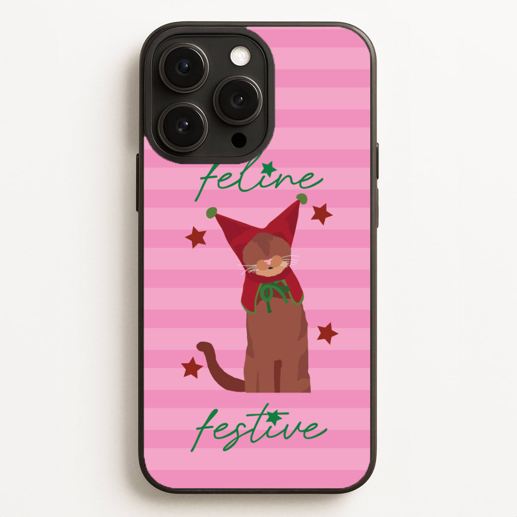 Feline Festive  Phone Case for iPhone, Samsung Galaxy and Google Pixel