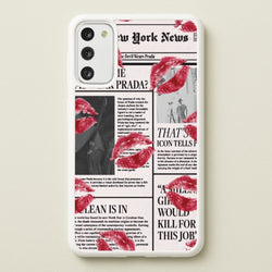 Headline Kisses Galaxy S20FE Case