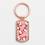 Merry Christmas Cartoon Mouse Pattern Luxury Keyring 4