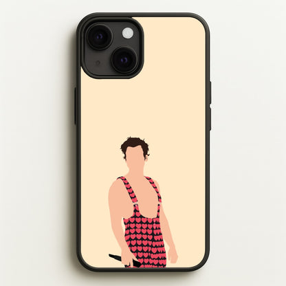 Harry Heart Jumpsuit iPhone 13 Mini Case