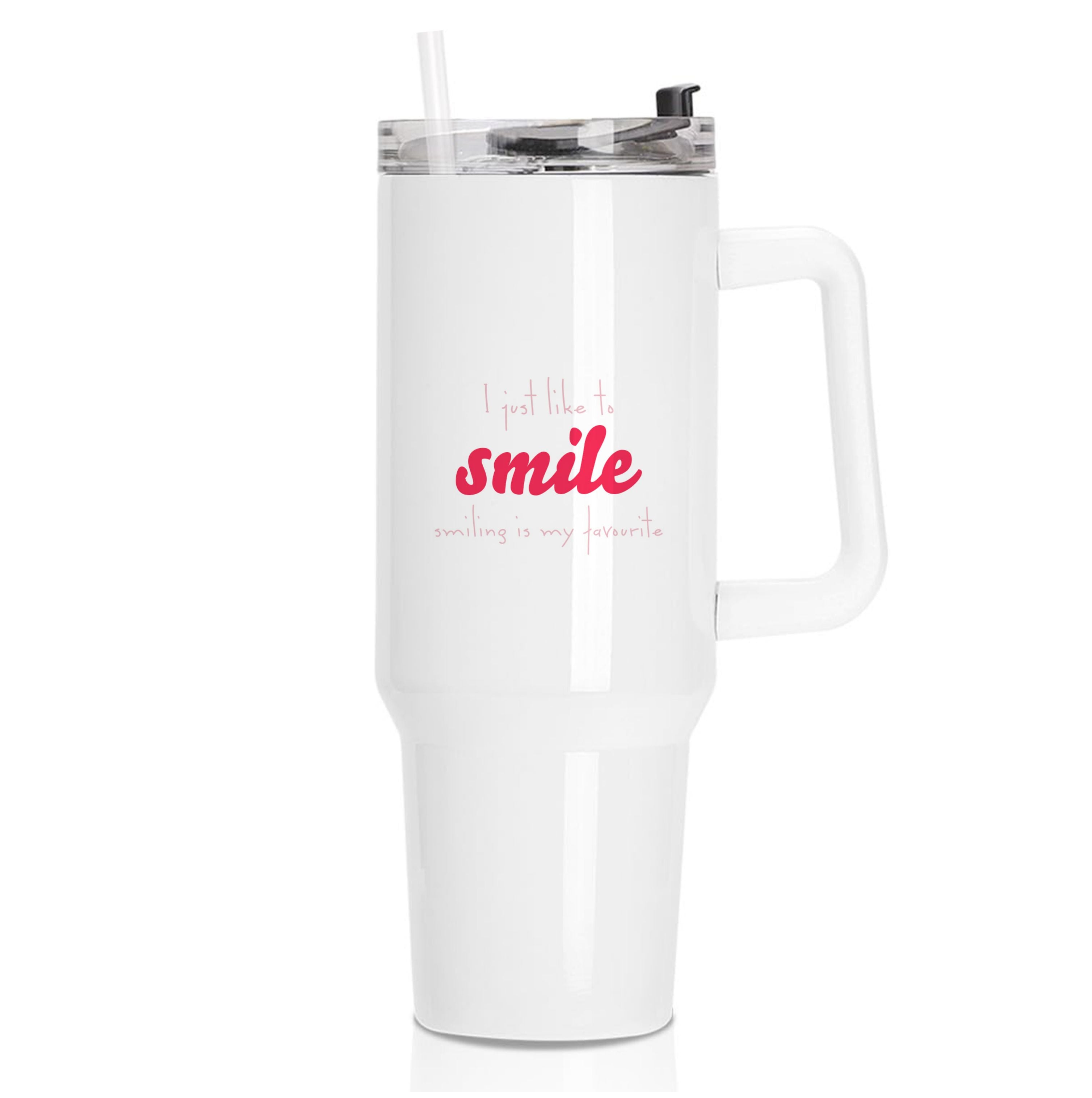 I Just Like To Smile - Elf Tumbler