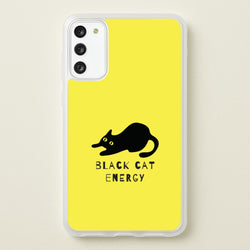 Black Cat Energy Galaxy S20 Case
