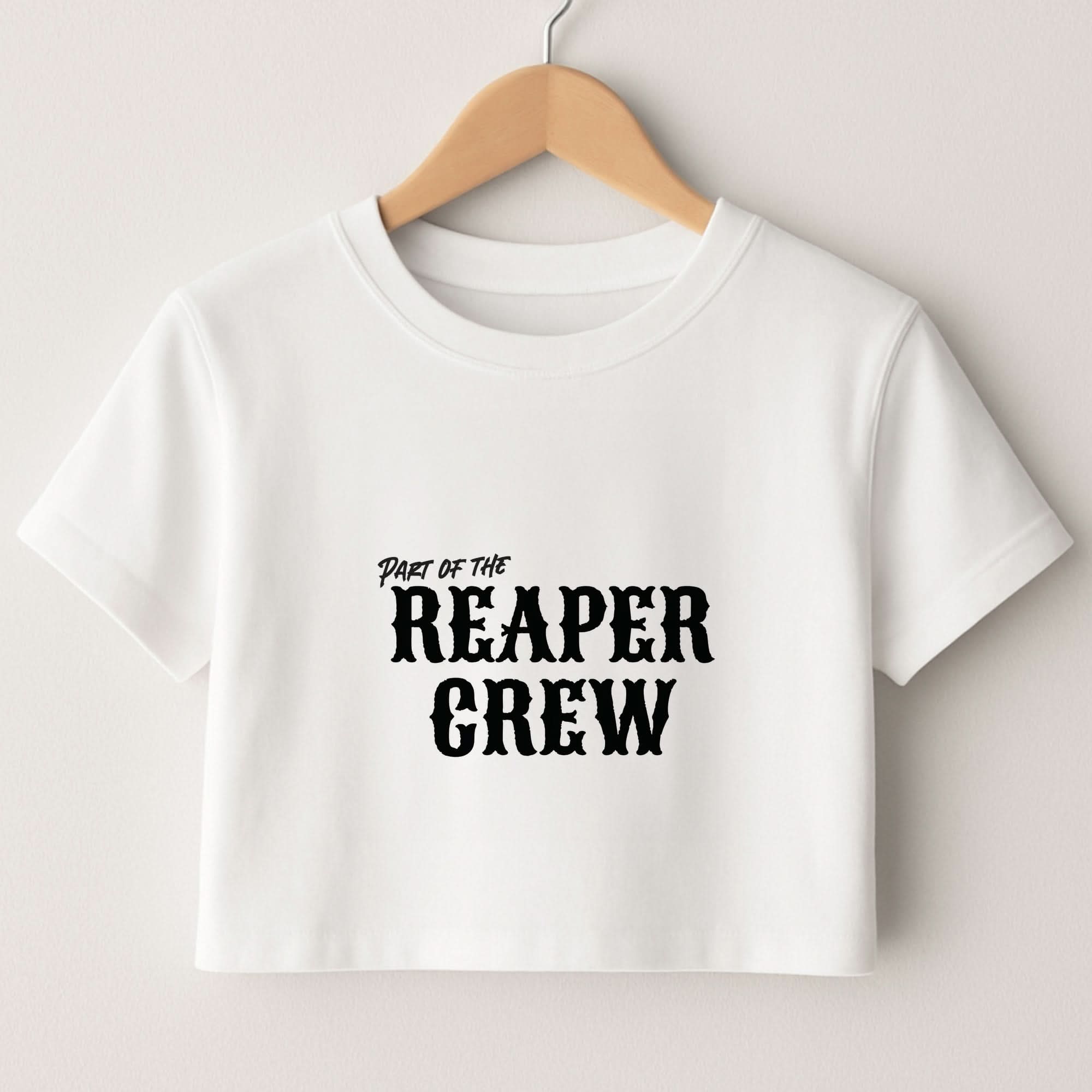Part Of The Reaper Crew Crop Top