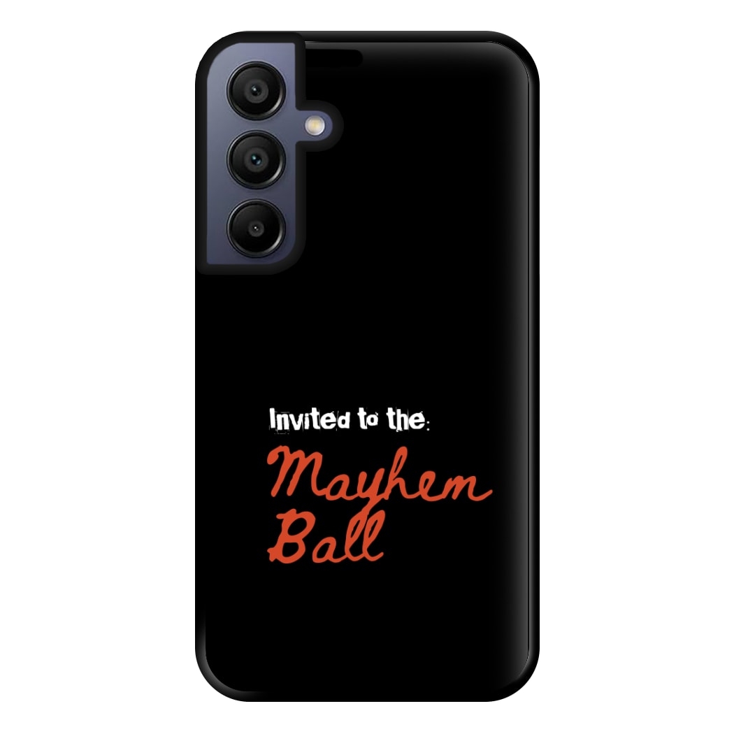 Invited To The Mayhem Ball Galaxy A16 Case