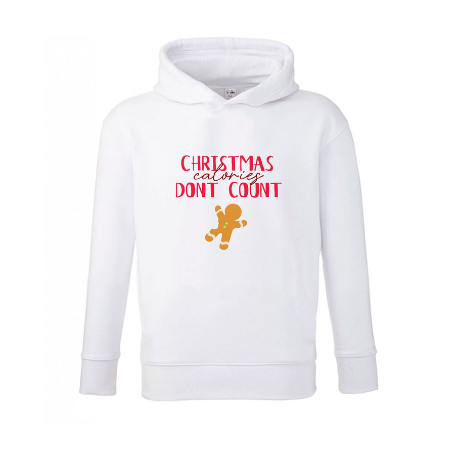 Christmas Calories Don't Count Kids Hoodie