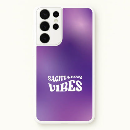 Sagittarius Vibes Gradient Zodiac Galaxy S21 Ultra Case