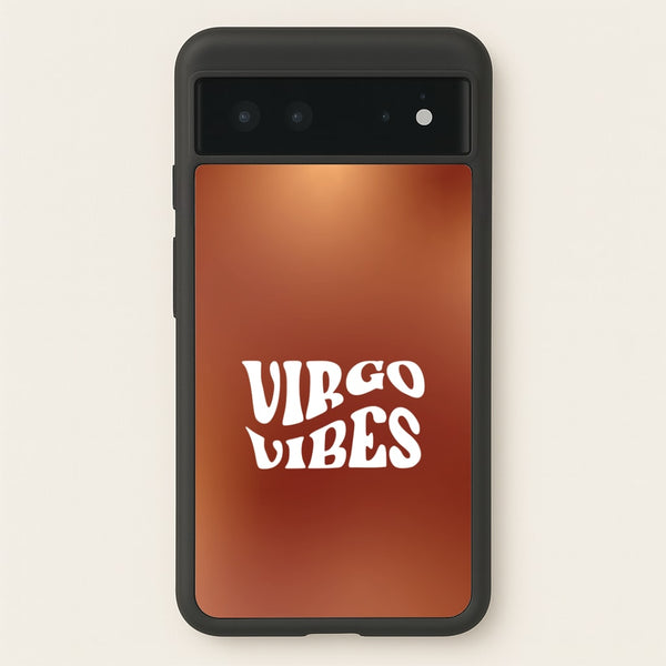 Virgo Vibes Gradient Zodiac Google Pixel 6 Case