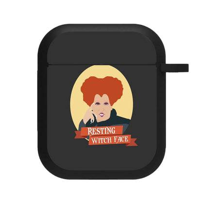 Resting Witch Face - Hocus Halloween AirPods Case