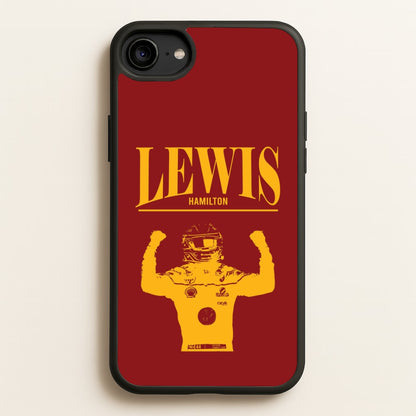 Lewis Red And Gold iPhone 6 / 7 / 8 / SE Case