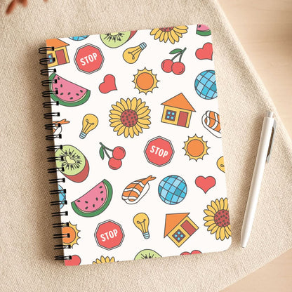 Harry Stickers Pattern Notepad