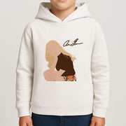 Vintage Pose Kids Hoodie 4