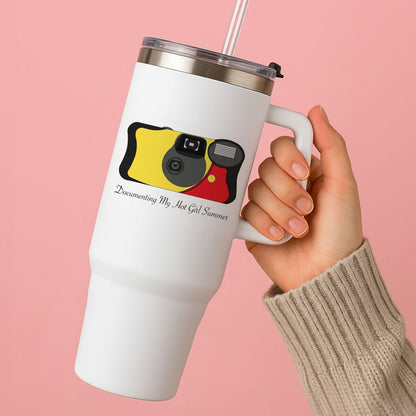 Documenting My Hot Girl Summer Camera Tumbler