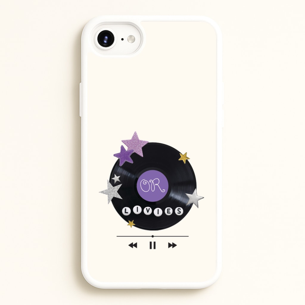 Amethyst Vinyl Scrapbook iPhone 6 / 7 / 8 / SE Case
