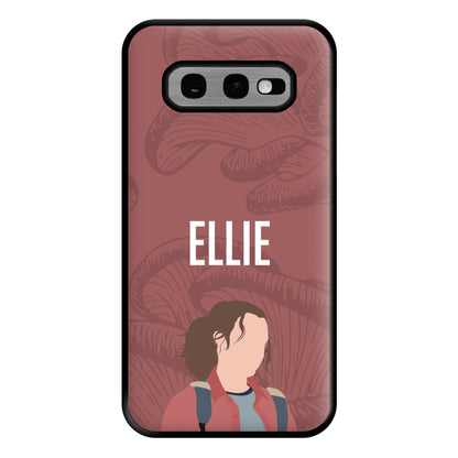 Ellie Mushroom Pattern Galaxy S10e Case
