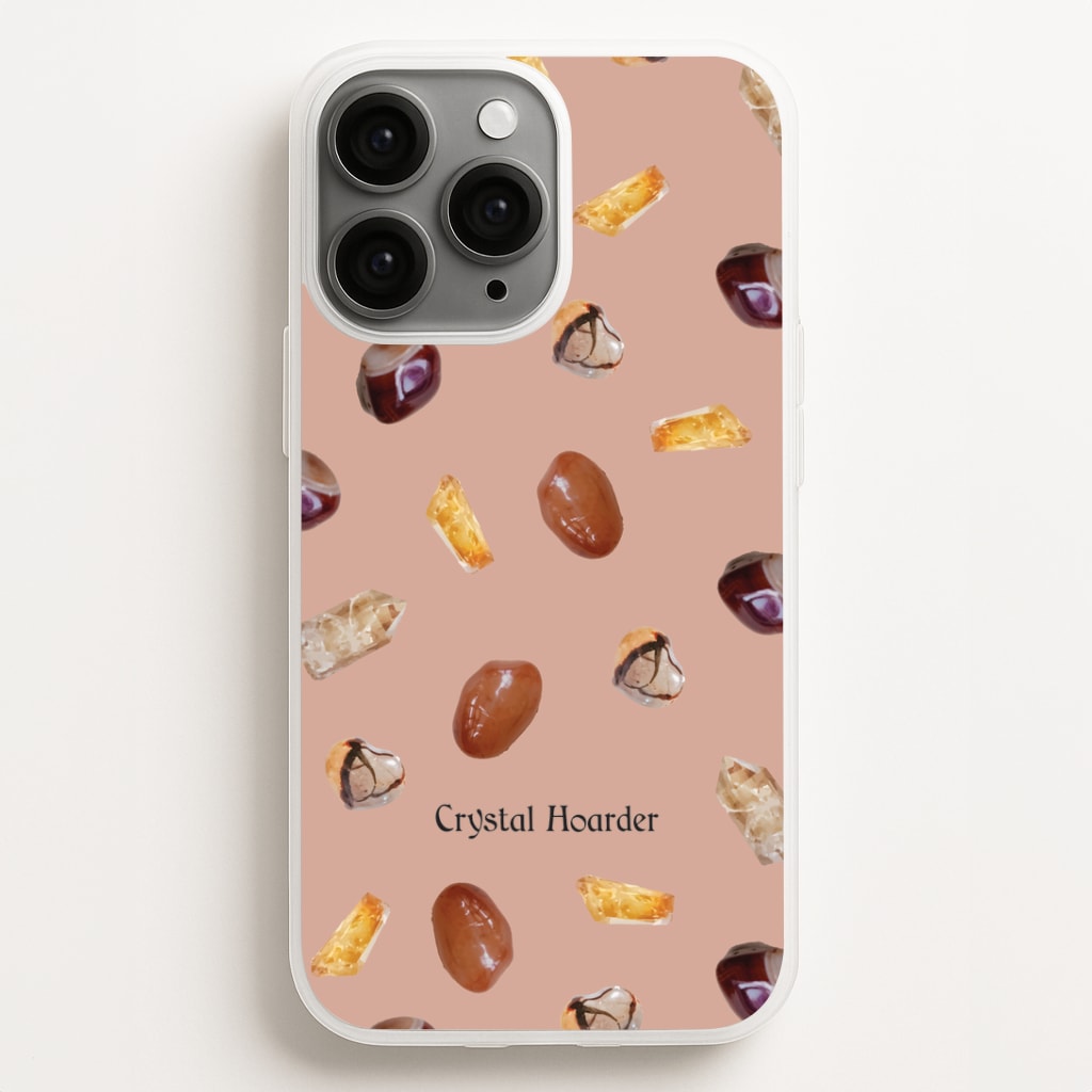 Crystal Hoarder Pattern Phone Case for iPhone, Samsung Galaxy and Google Pixel