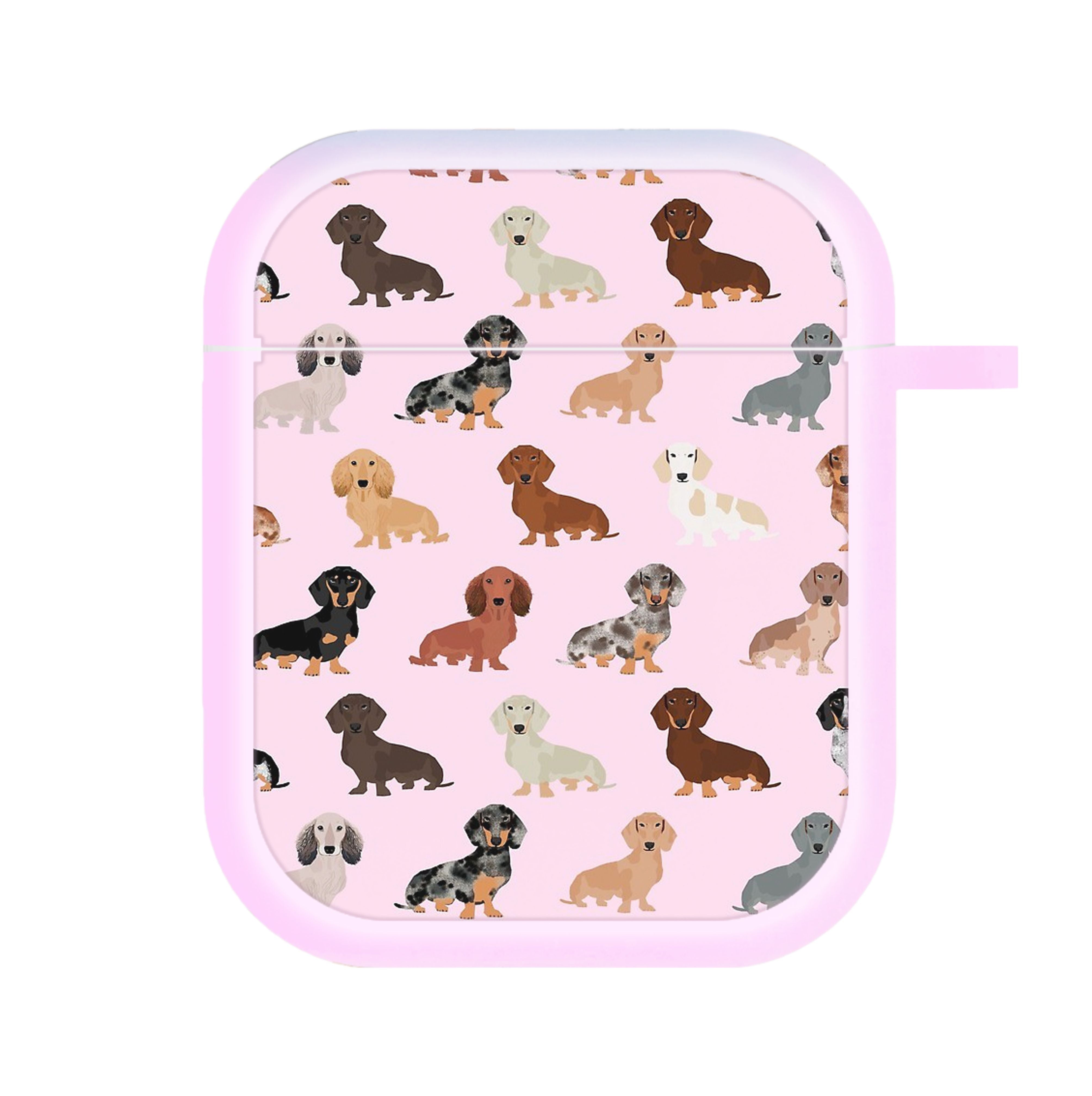 Dachshund Breed Pattern AirPods Case