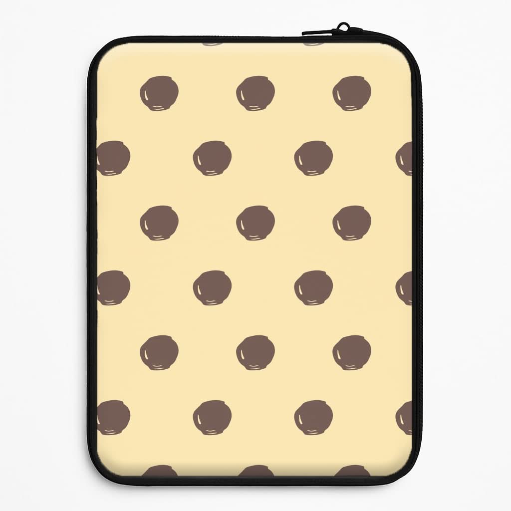 Vanilla & Chocolate Buttons Laptop Sleeve