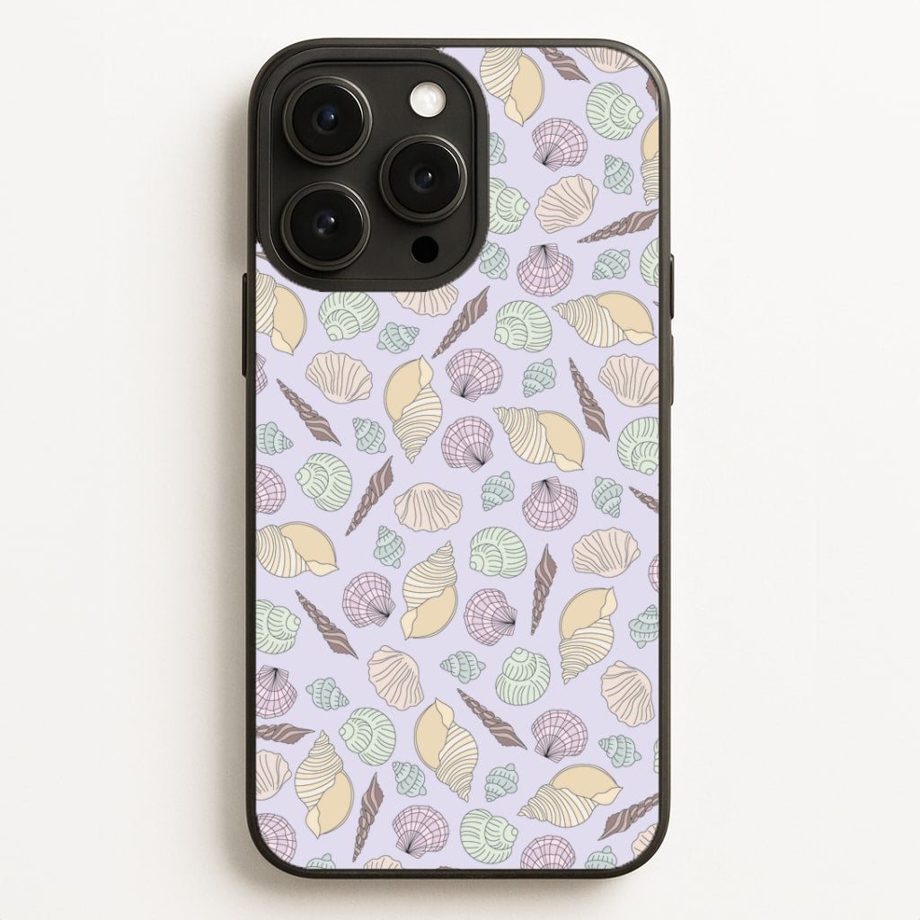 Seashells Pattern 7 Phone Case for iPhone, Samsung Galaxy and Google Pixel