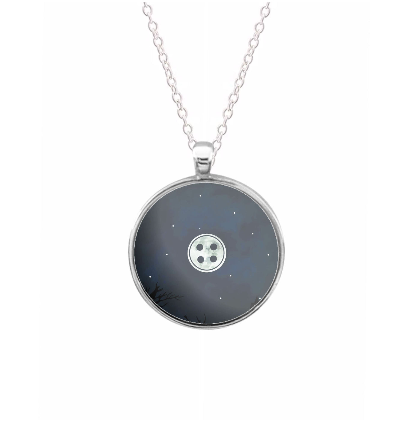 Button Necklace