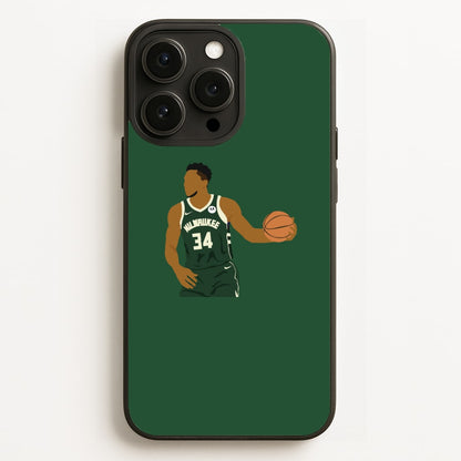 Giannis - Basketball Phone Case for iPhone, Samsung Galaxy and Google Pixel