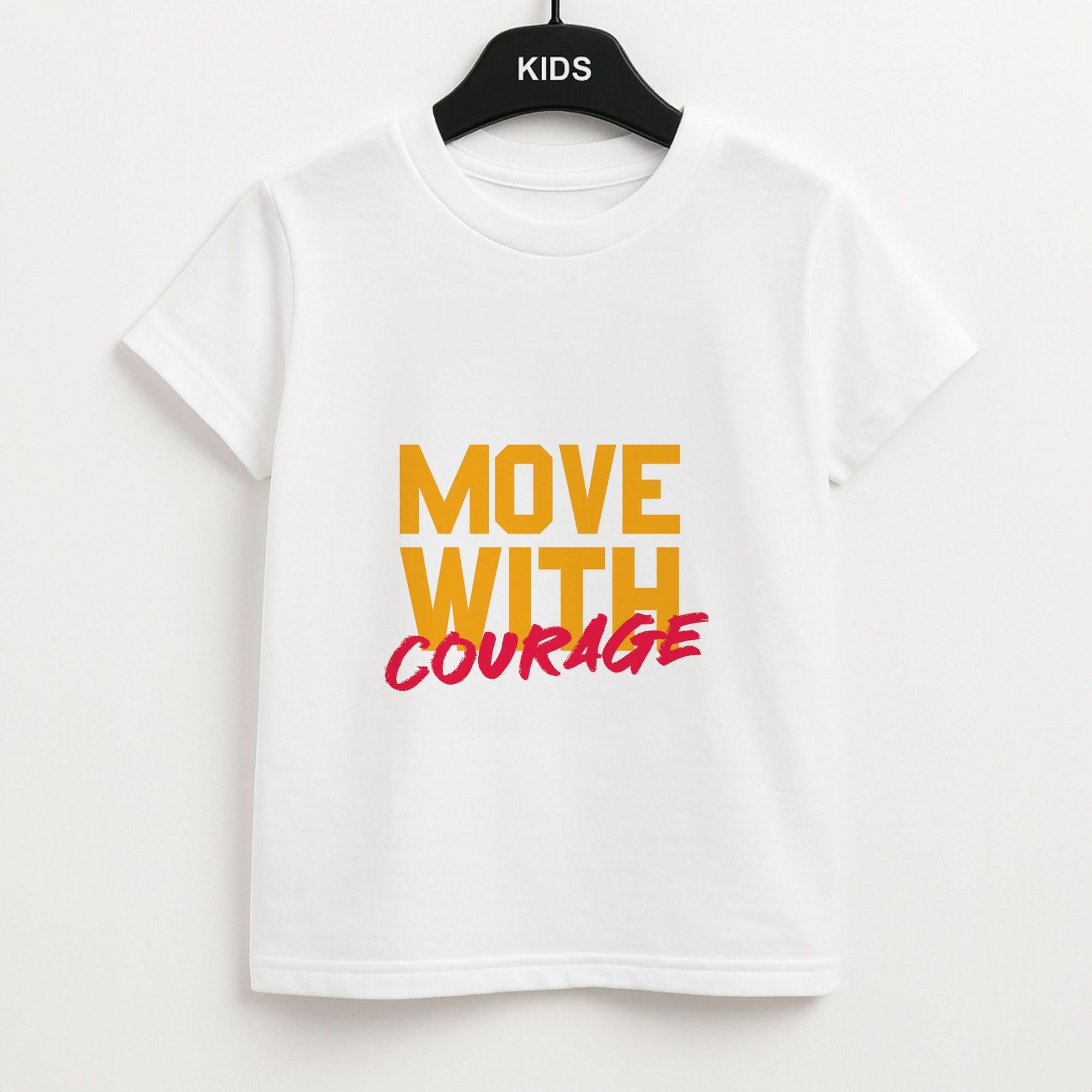 Move With Courage Kids T-Shirt