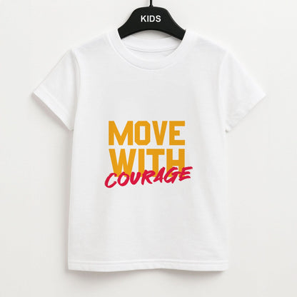 Move With Courage Kids Unisex T-Shirt