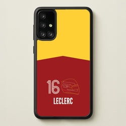 Leclerc Helmet 2026  Galaxy A71 Case