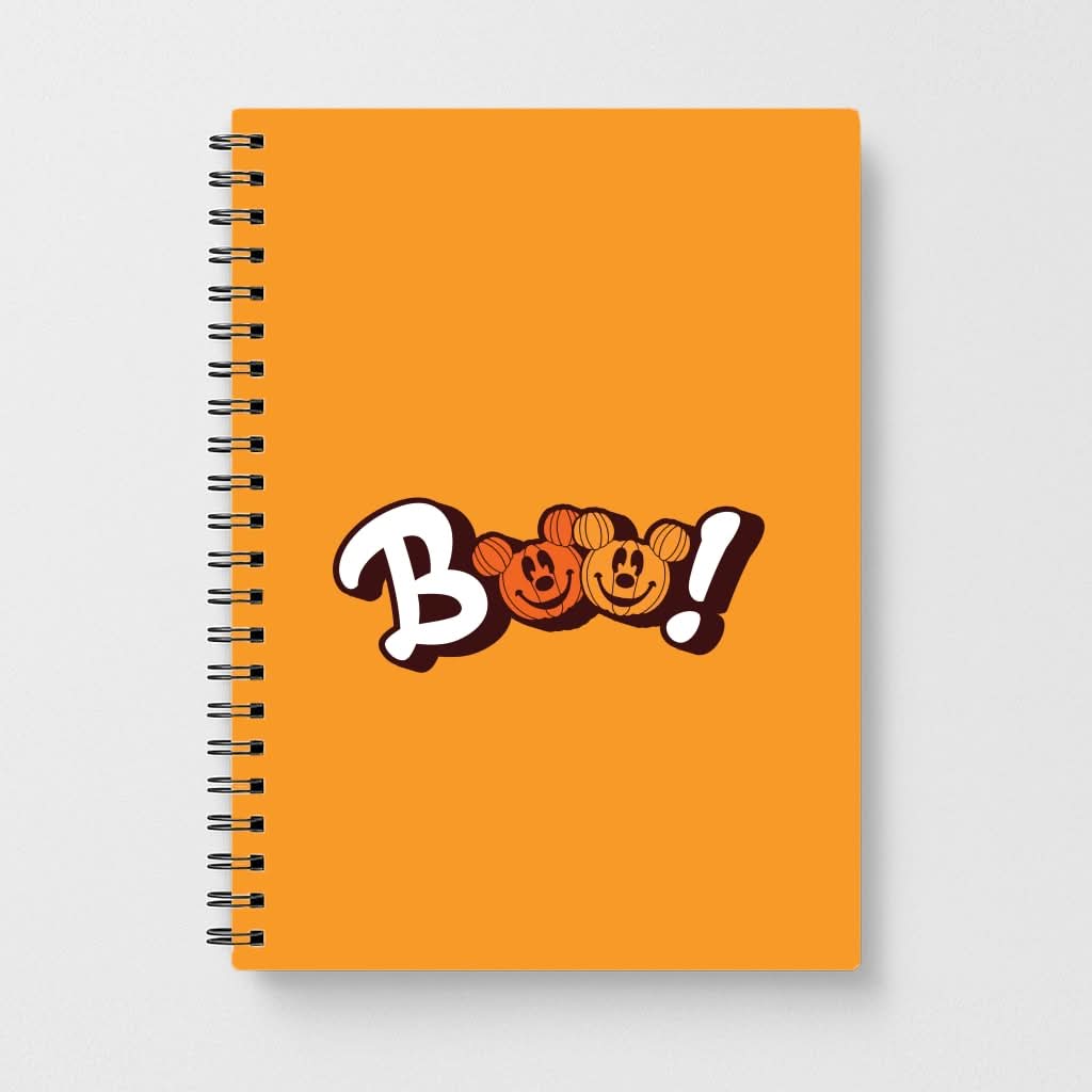 Pumkin Mouse Boo Notebook