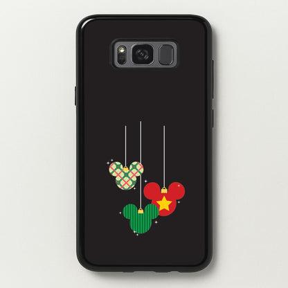 Cartoon Mouse Hanging Baubles Galaxy S8 Case