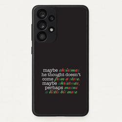 Green Creature Quote Galaxy A33 Case