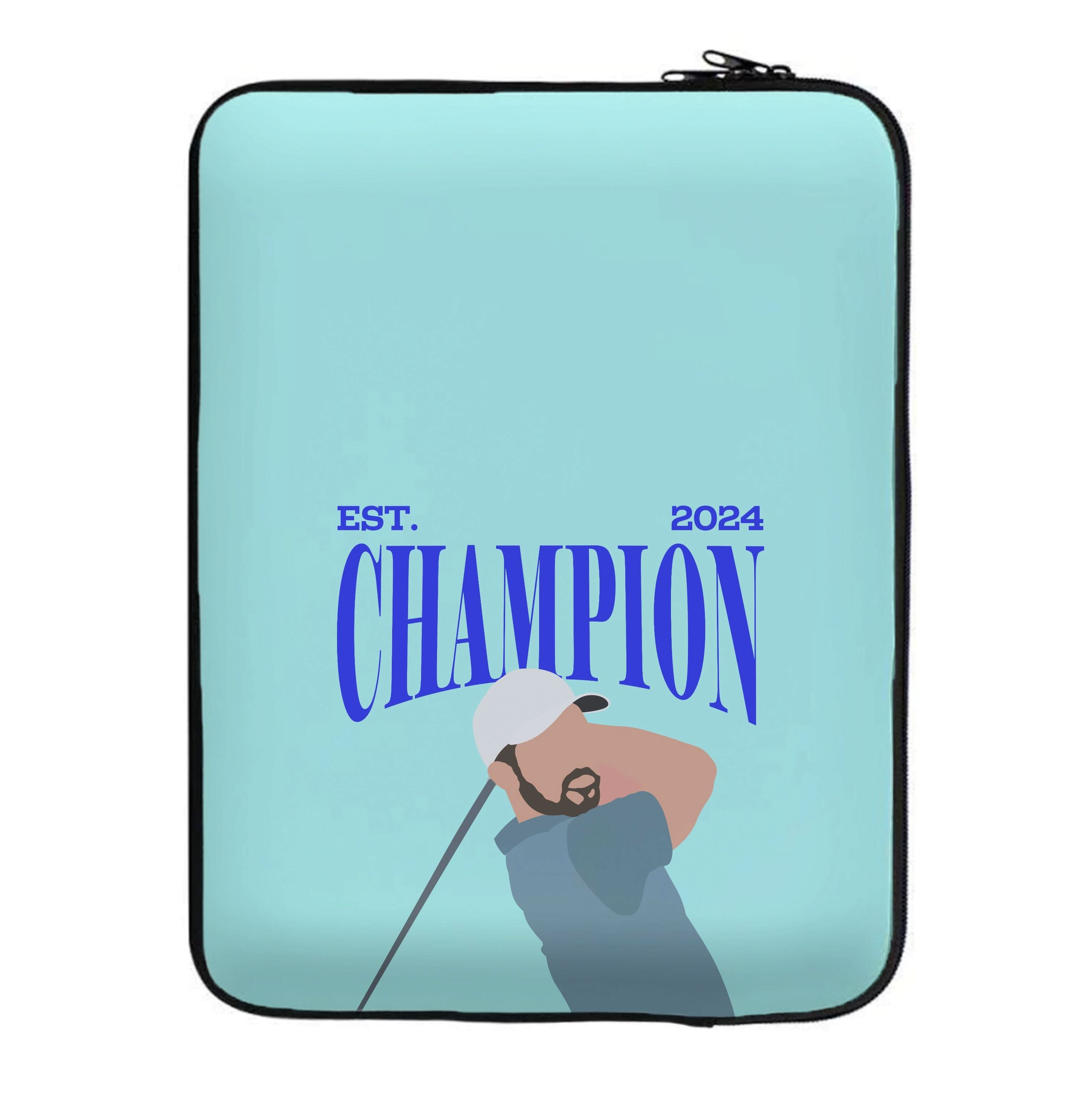 Schauffele Champion 2024 Laptop Sleeve