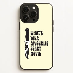 What's Your Favourite Scary Movie Trippy Phone Case