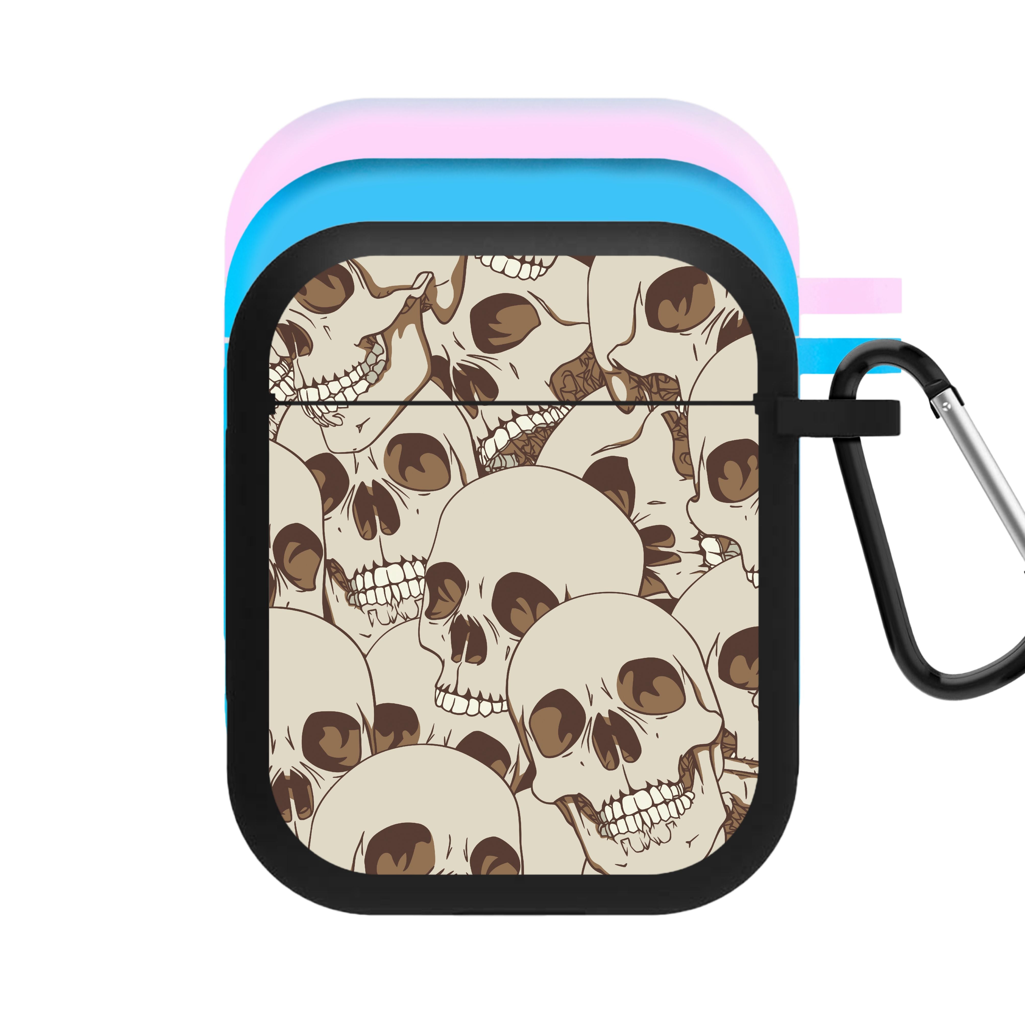 Skull Pattern - Halloween AirPods Case